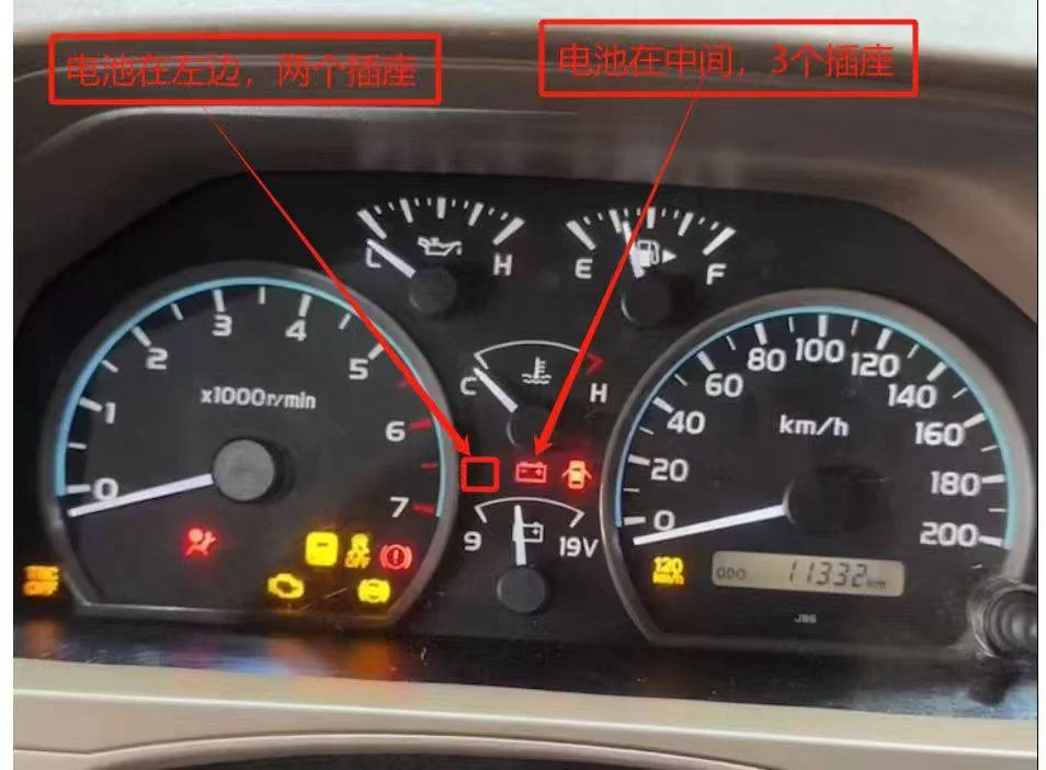 12.3" LCD Car Digital Dashboard For Toyota Land Cruiser LC70 LC75 LC76 LC79 2007-2021 Instrument Cluster Meter Cockpit Panel view 5