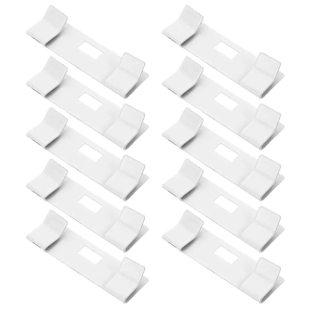 

10Pcs Replacement Tabs for Vertical Blinds Metal Repair Vane Savers Reinforcement Fixers for Window Shade Slats Repair