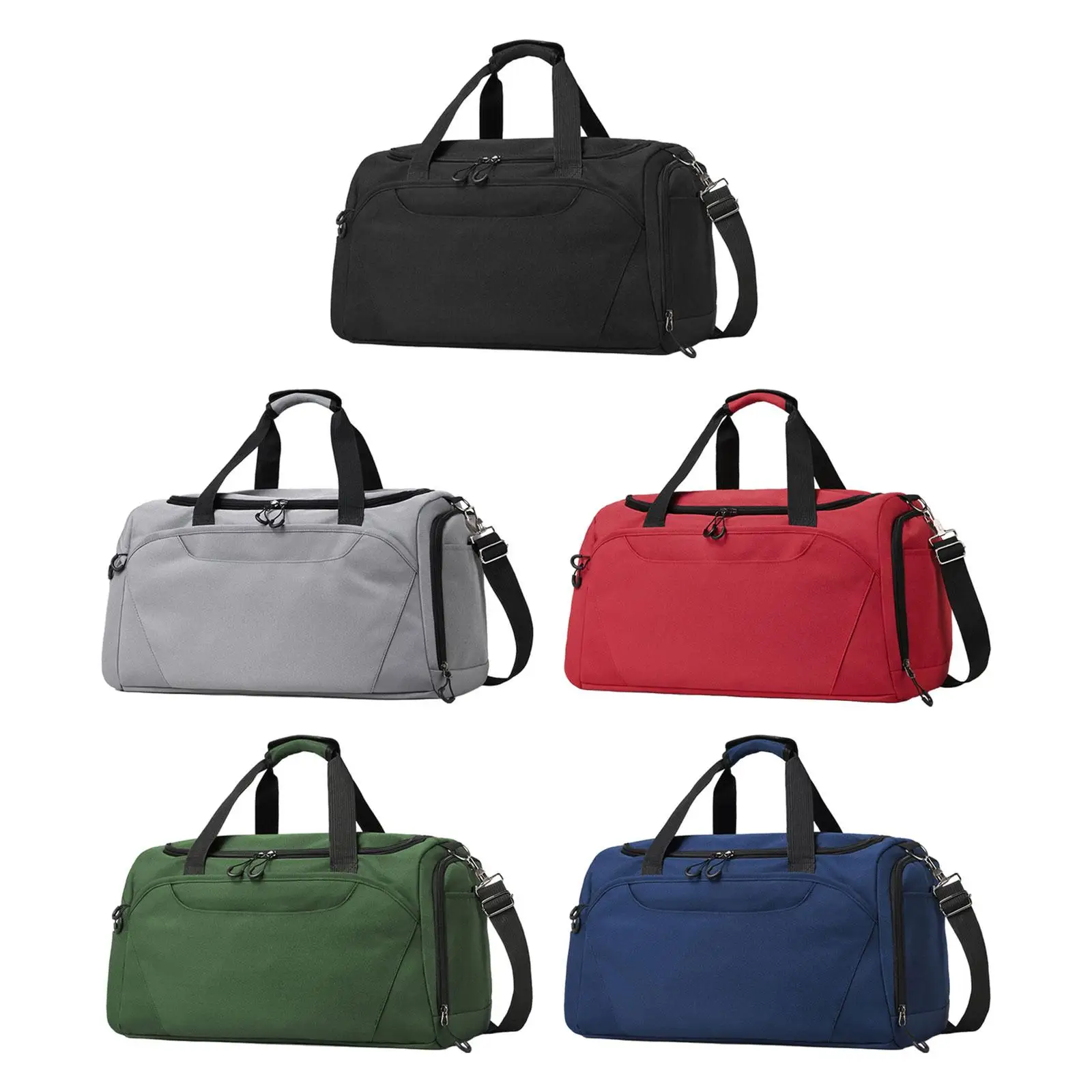 Fitness Training Duffel Bag Waterproof Gym Tote Polyester Shoulder Cross Handbag Sports Bag for Weekender