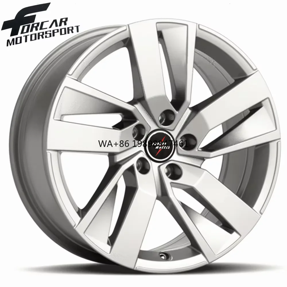 

High Performance Silver Color Monoblock Custom 16 17 18 19 20 21 22 23 24 Inch Forcar Motorsport Aluminum T6061 Wheels Rims