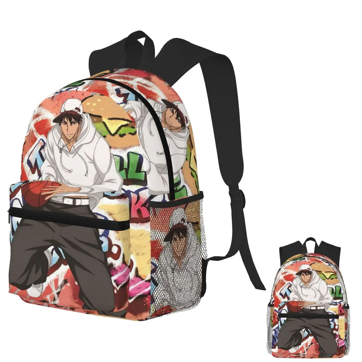 

Аниме Баскетбол Куроко No Basket Кагами Тайга Студенческий рюкзак Школьная сумка Походный рюкзак для мальчиков и девочек Книжная сумка Сумки на плечо