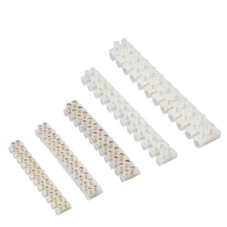 12 Position Plastic Terminal Block Wire Connector Screw Electric Barrier Strip X3-0512 X3-1012 X3-2012 X3-3012 X3-6012