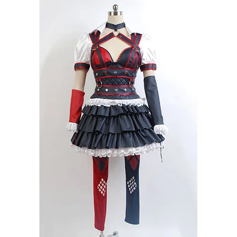 (In Stock) Movie Dark Knight Costume Harley Cosplay Costume Uniform Dress Halloween Cosplay Costumes For Women Full Sets