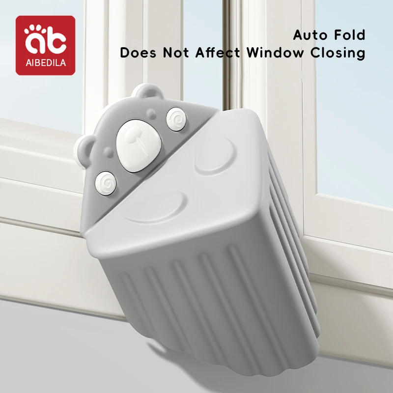 AIBEDILA Safety Window Anti-bump Head Guard Corner Edge Angle Protector Sleeve Aluminum Steel Window Child Anti-collision