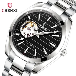 Luxury Fashion Mechanical Automatic Wristwatches For Men High Quality Stainless Steel Waterproof Luminous Mens Watch