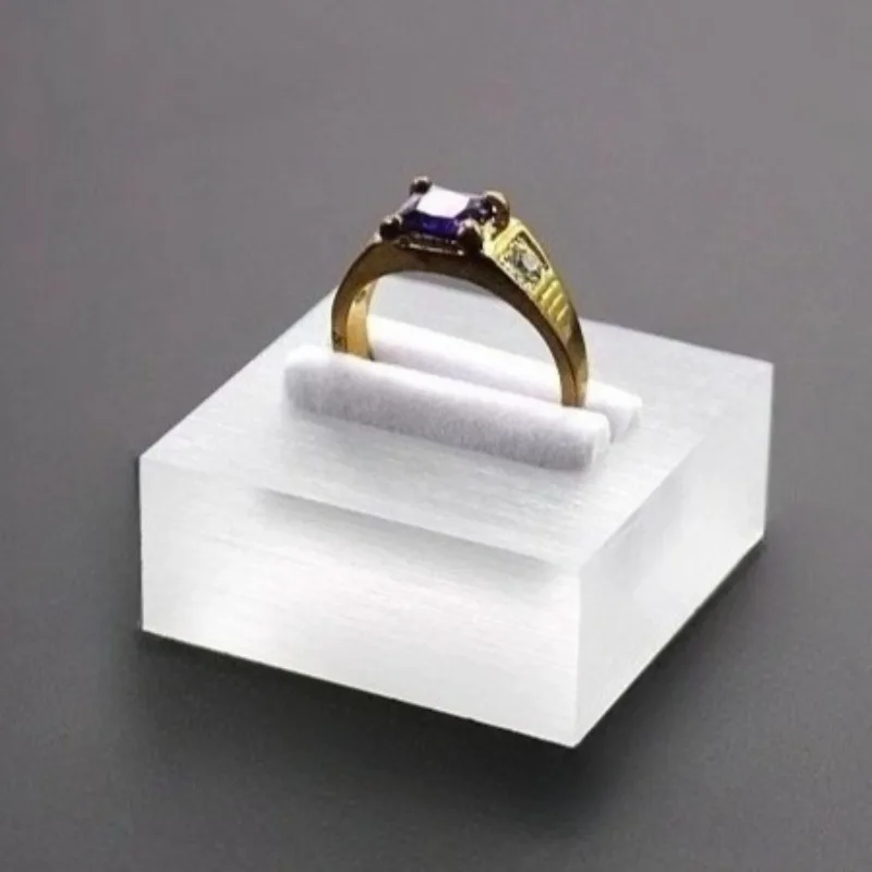 

Держатель для колец со счетчиком, акриловые держатели для колец, оптовая витрина, лоток для хранения ювелирных изделий, органайзер для ювелирных изделий, подносы, реквизит