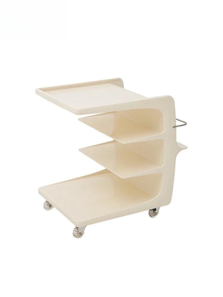 Simple corner table removable side table storage side cabinet Nordic cream wind ins mobile aurora cart