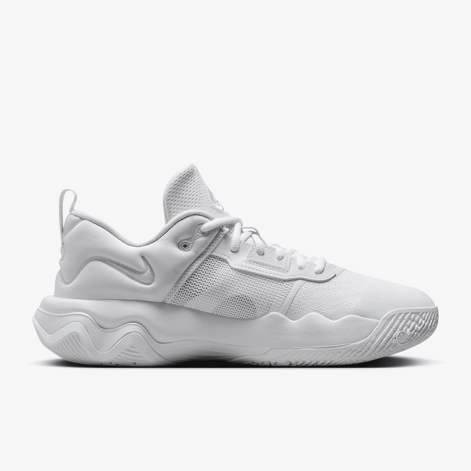 Nike officiel authentique 2024 nouvelles chaussures de sport de basket-ball basses à lacets pour hommes DZ7534-102