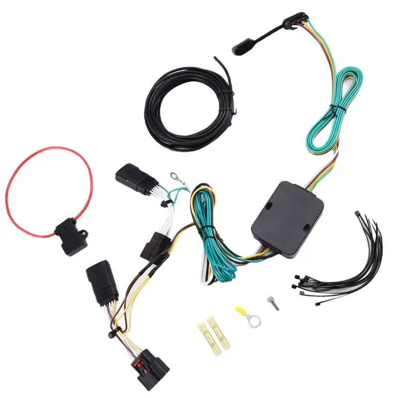 

4-Pin Trailer Wiring Harness Kit For Jeep Wrangler JL 2018-2024 Gladiator 2020-2024 Replace 56407