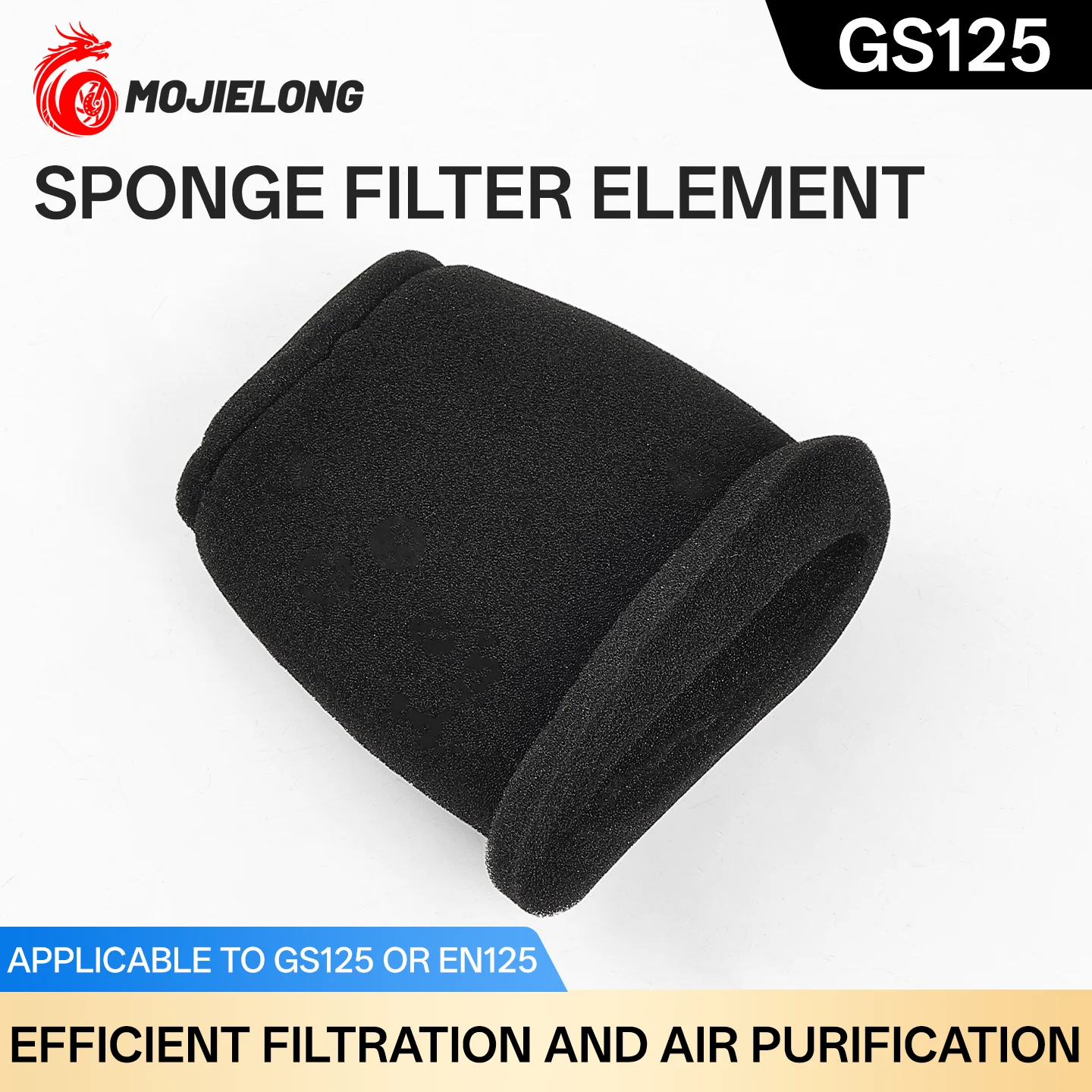 

Motorcycle sponge air filter, suitable for Suzuki GN250, TU250, GN125, TU125, GS125, EN125, GN TU 125, 250 filters