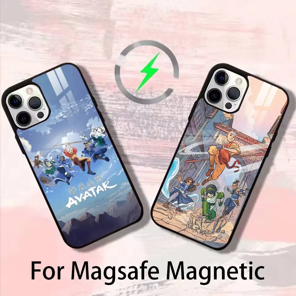 

Avatar T-The Last A-Airbender Phone Case For iPhone 17,16,15,14,13,12,Plus,Pro,Max for Magsafe Magnetic Wireless Charging