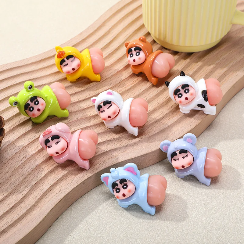 8 قطع من زخارف طاولة السيارة ذات الموقف اللطيف #1