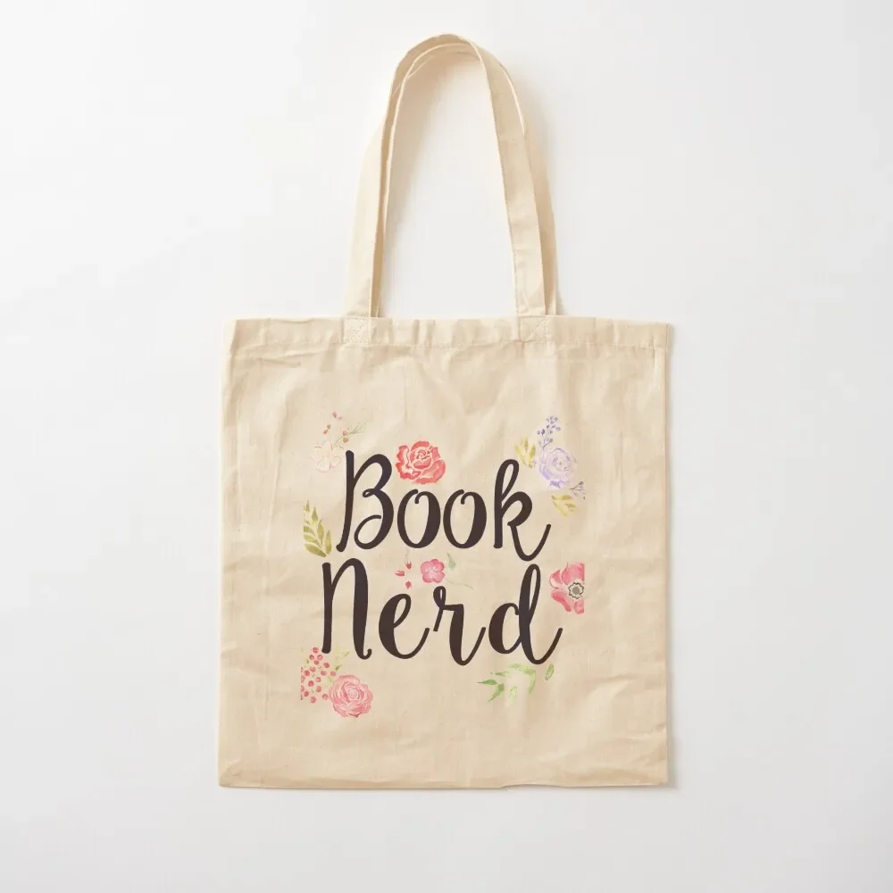 

Book Nerd Tote Bag Shopper reusable shopping bags sac pour femme shopper bag woman Tote Bag