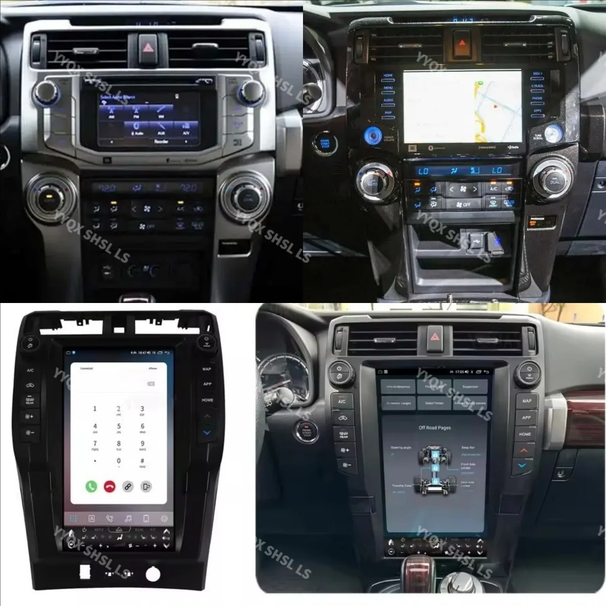 

8G 256GB 2Din Android For Toyota 4Runner 2010-2020 Car Radio Stereo Receiver Auto stereo Multimedia Player Navigation Unit