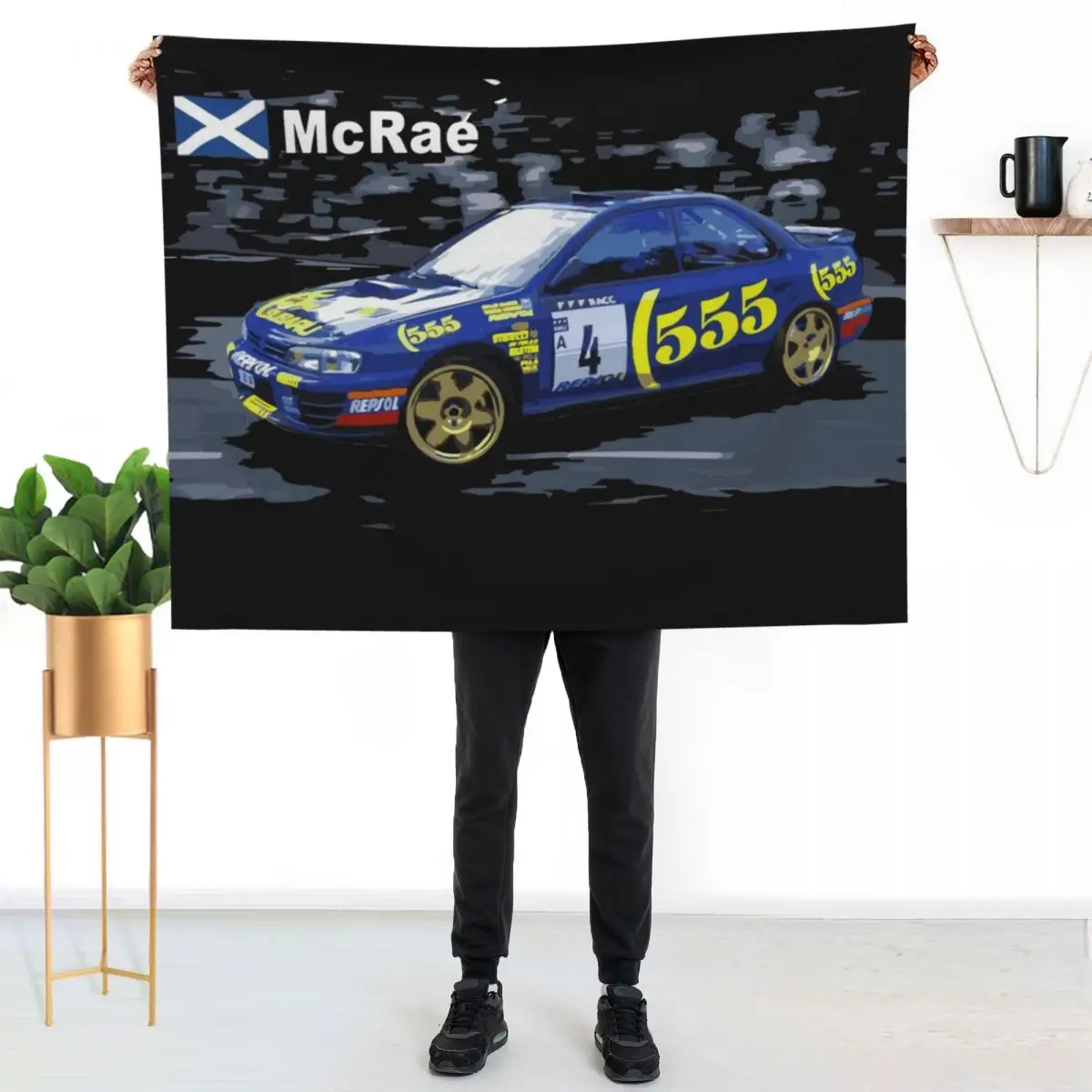 wrc 555 colin McRae GC8 Throw Blanket halloween Sofa Warm For Baby Decorative Beds Soft Plush Plaid Blankets