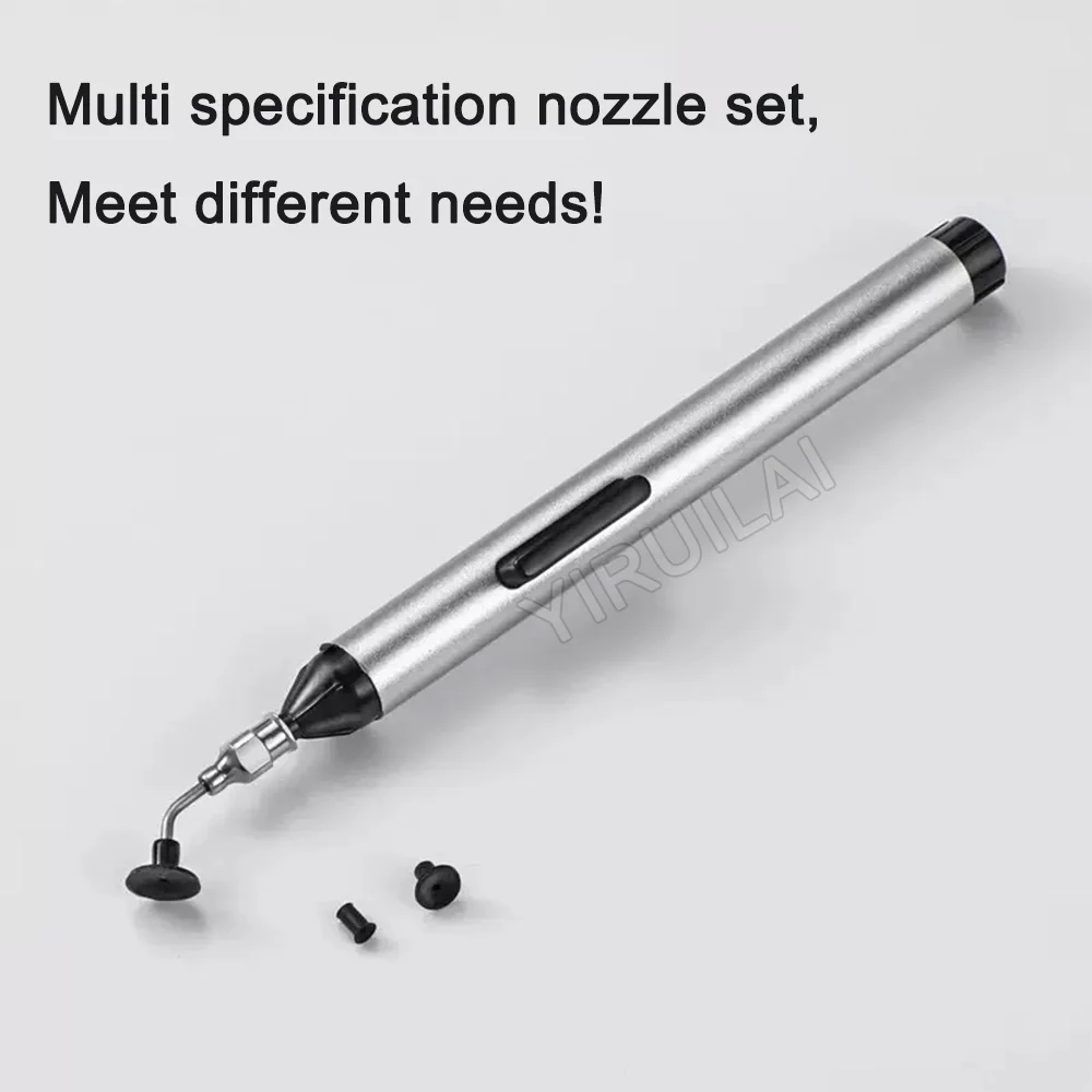 فراغ مص شفط القلم مزيل مصاصة مضخة IC مصلحة الارصاد الجوية الملقط التقاط أداة لحام ديسولديرينغ أدوات مع 3 رئيس شفط