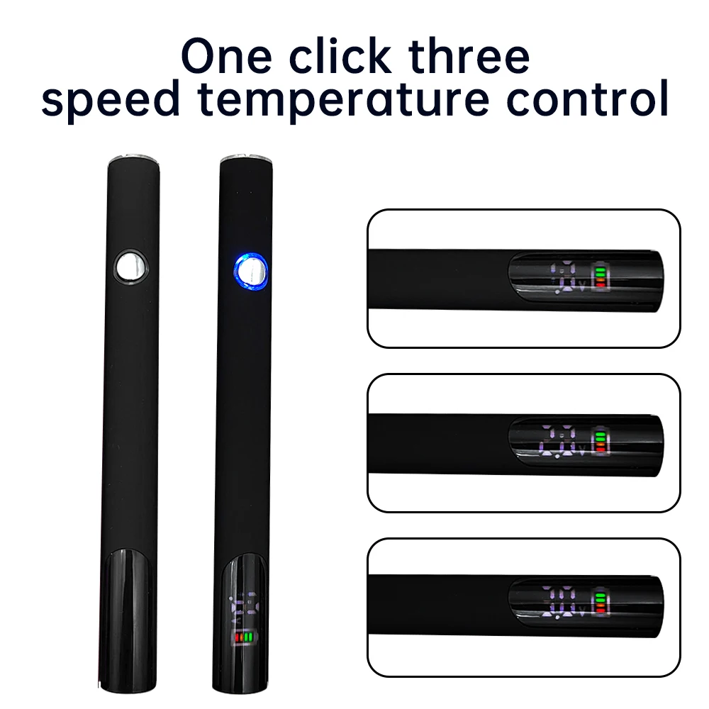 320mAh Battery Soldering Iron Digital Preheating Battery Button voltage Adjustment 510 Preheating Battery Soldering Iron Pen