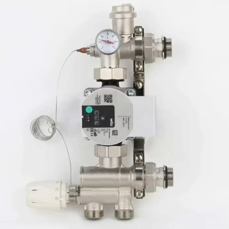 

Factory Supply Mixing Valve Water Circulation Pump Floor Heating System Water Mixing System HVAC Temperature Control