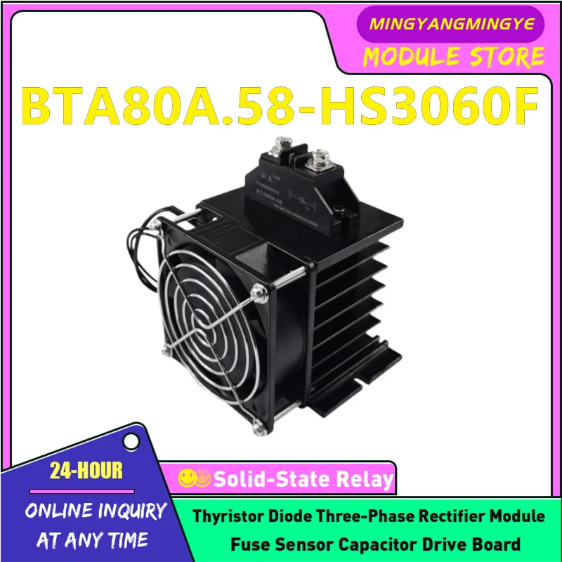 BTA60A.58-HS3060 BTA40A.58-HS1040 BTA50A.58-HS3060 Bidirectional Thyristor with Radiator BTA80A.58-HS3060F BTA100A.58-HS3060F