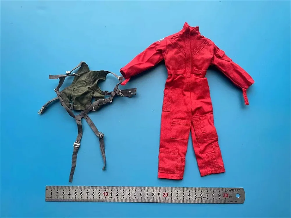 

1/6th DML WWII US. Soldier Doll Piolet Bodysuit Coat with Speed Belt Accessories Toys Model For 12" Action Figure Collect DIY