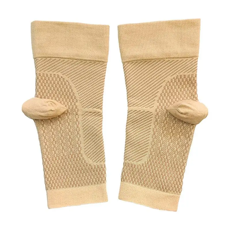 Sports Ankle Support Brace Compression Sleeve Plantar Fasciitis Sock For Achilles Tendonitis Workout Running Walking Fitness