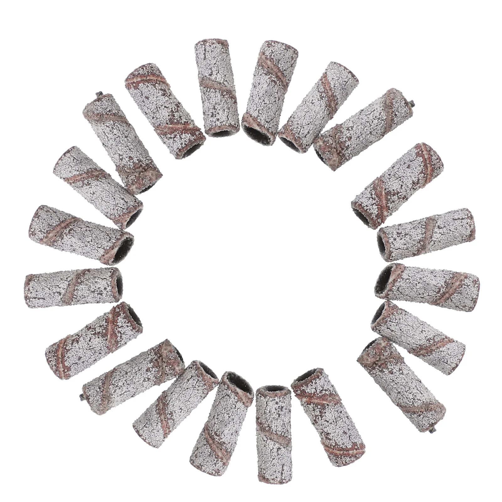 

50Pcs Sanding Bands Bearing Nail Drill Sanding Bands Manicure Nail File for Gel Polish Remover Grinding Polishing