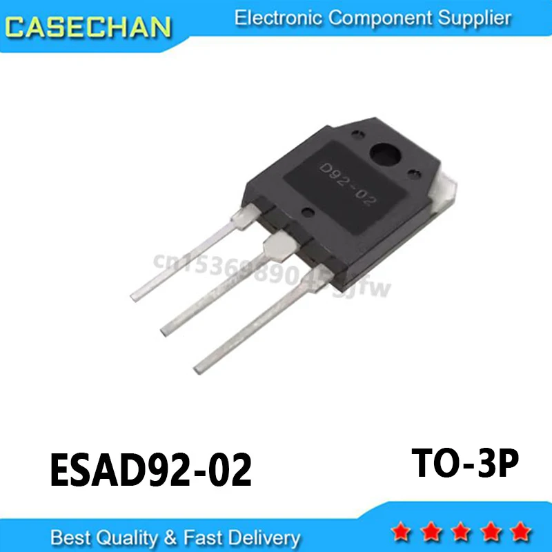 5PCS  ESAD92-02 D92-02 D92-03 TO-3P 20A 200V/300V