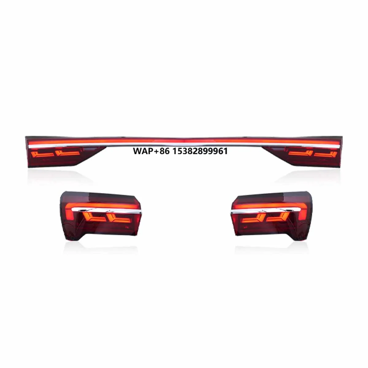 

Auto Rear Taillight Assembly for A6L 2019-2023 Dynamic Through the End Lights Running Light