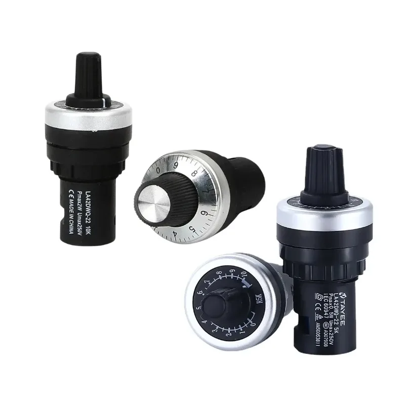 LA42DWQ-22 Potentiometers 1K, 2K, 5K, 10K, Frequency Converter Speed Regulators 20K, 50K/100K/200K