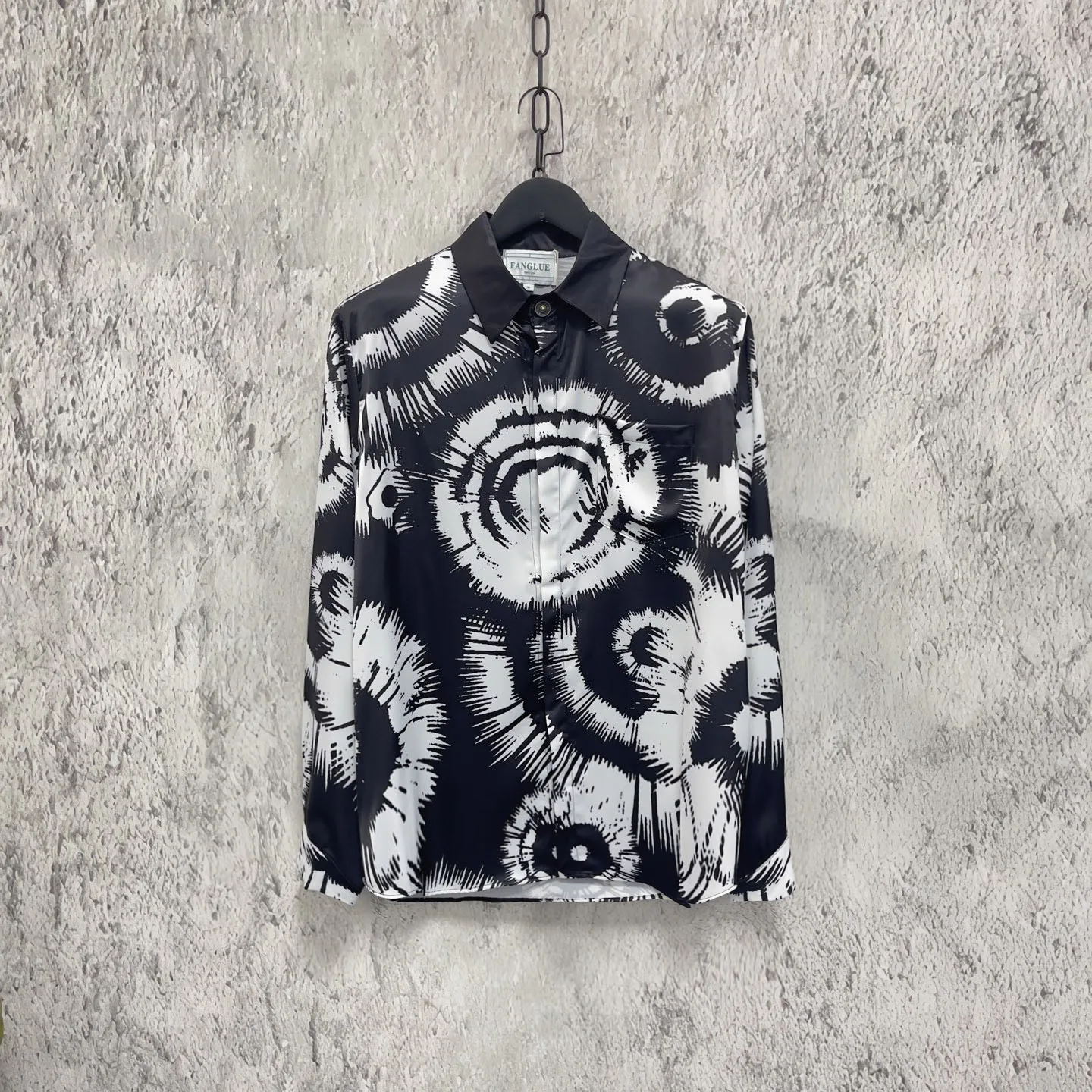 

Гавайская рубашка Sle Vaion для пар, мужская и женская, свободного кроя, с длинным рукавом, повседневная, с охлаждающим эффектом, из немнущегося полиэстера