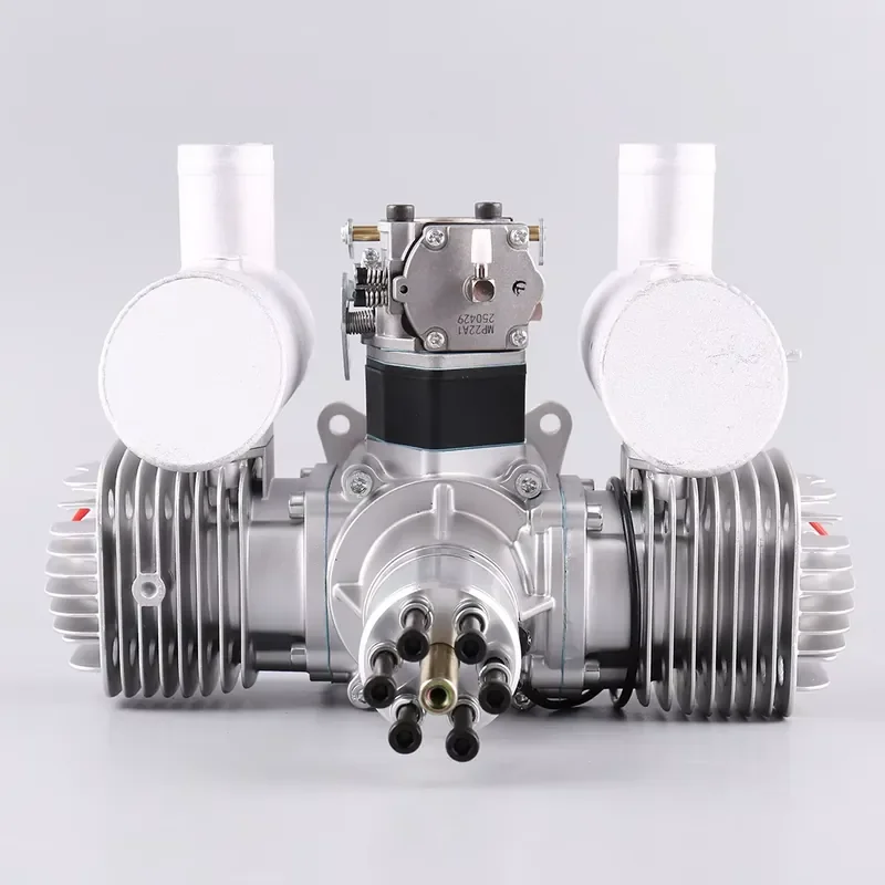 2026 DLE120 Engine DLE 120 Model Two-cylinder Two-stroke Side Exhaust Natural Air-cooled Hand Start 120cc Displacement DLE