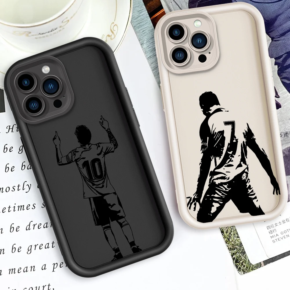 Artistic Anime Characters Eye Ladder For Apple iPhone 16 15 14 13 12 11 Pro Max Plus Phone Case TPU Phone Case