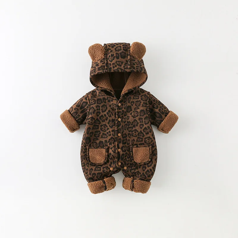 Baby Clothes Winter Super Cute Onesie Going Out Cute Cotton Thickened Cotton Coat