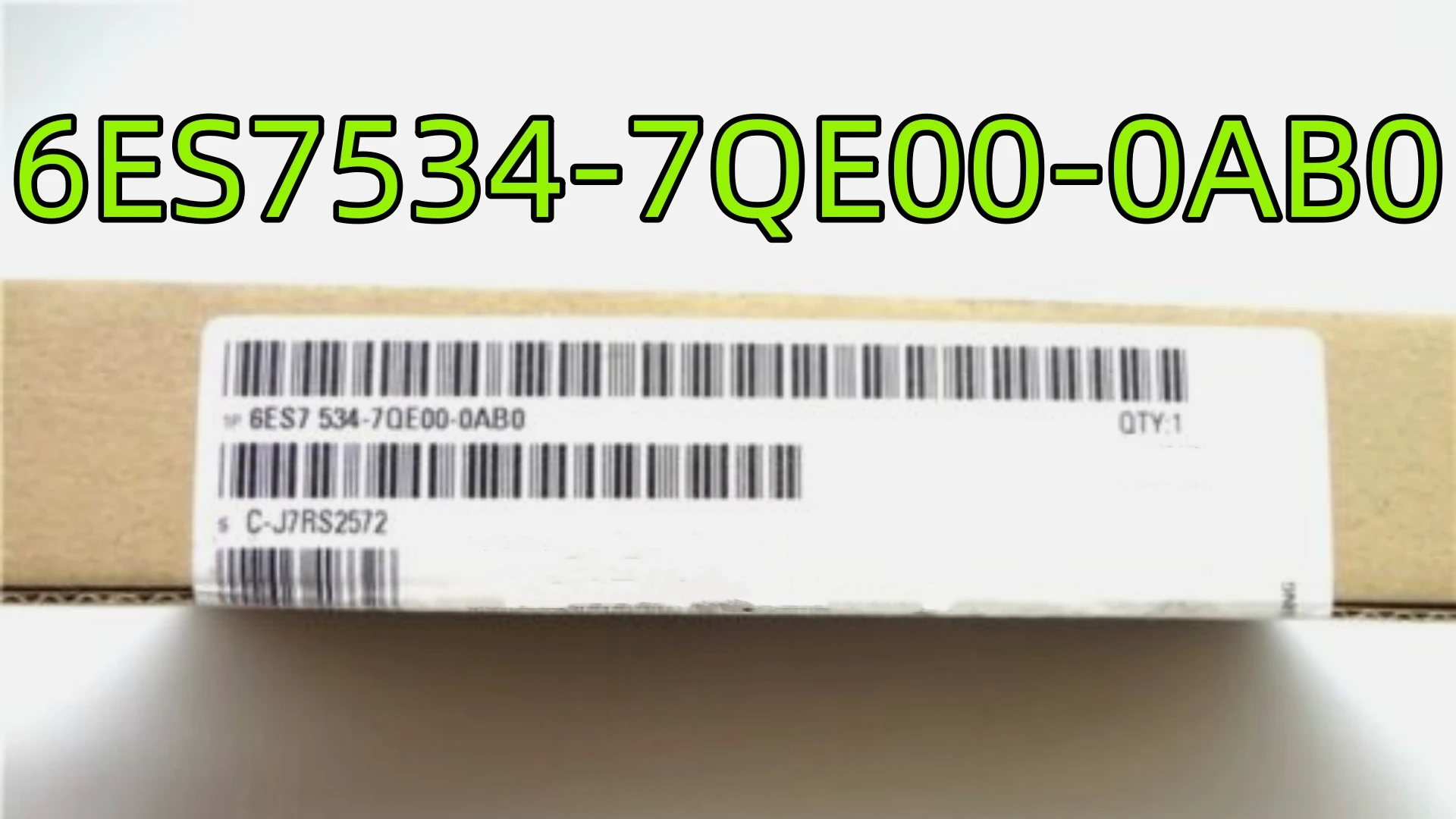 

New analog input/output module 6ES7 534-7QE00-0AB0 6ES7534-7QE00-0AB0 6ES75 34-7QE00-0AB0 Fast delivery One-year warranty