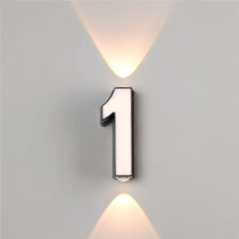 A84E-Brief Design Waterproof Outdoor Wall Light Bedroom Bedside Hallway Staircase Atmosphere Exterior Door Background Lamp