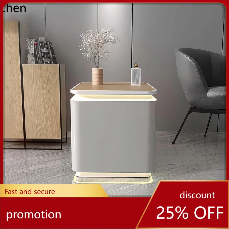 

HXL simple modern guide reception desk small front desk shopping guide consultation welcome checkout page