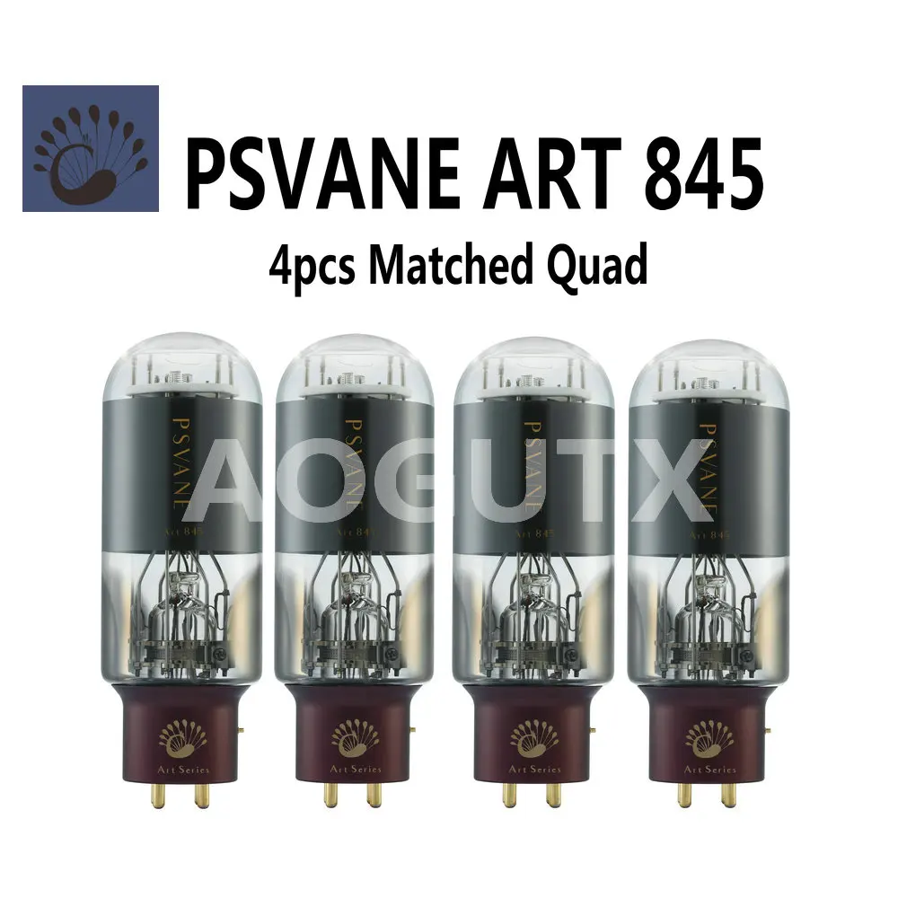 

PSVANE ART 845 A845 Обновление лампы вакуумной лампы WE845 E845 HIFI Аудиоклапан Комплект электронного лампового усилителя DIY Matched Quad Aogutx