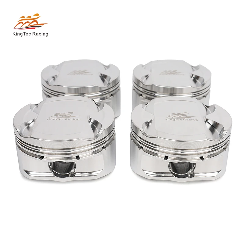 KingTec Racing K24 Engine Upgrade Piston 87.5mm CR 13.3:1 for Honda Accord CR-V K24A Heat Treated view 2