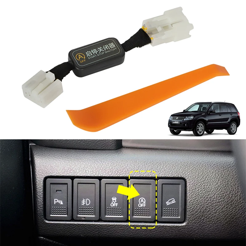 For Suzuki SX-4 S-Cross Vitara LY 2015-2019 Automatic Stop Start Engine System Off Device Control Sensor Plug Stop Cancel Cable