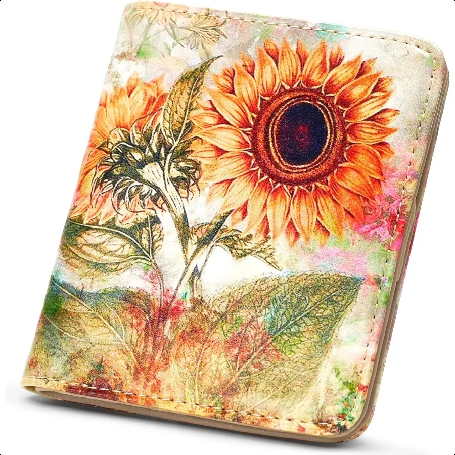 

APHISON женский кошелек тонкий маленький кошелек для женщин RFID кошелек женский мультяшный кожаный с держателем для кредитных карт ID молния монета