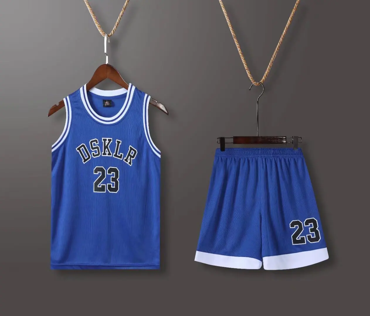 NEW 24/25 Children\'s clothing suit boy girl Basketball Jerseys NO. 23 game team uniform training Vest and shorts