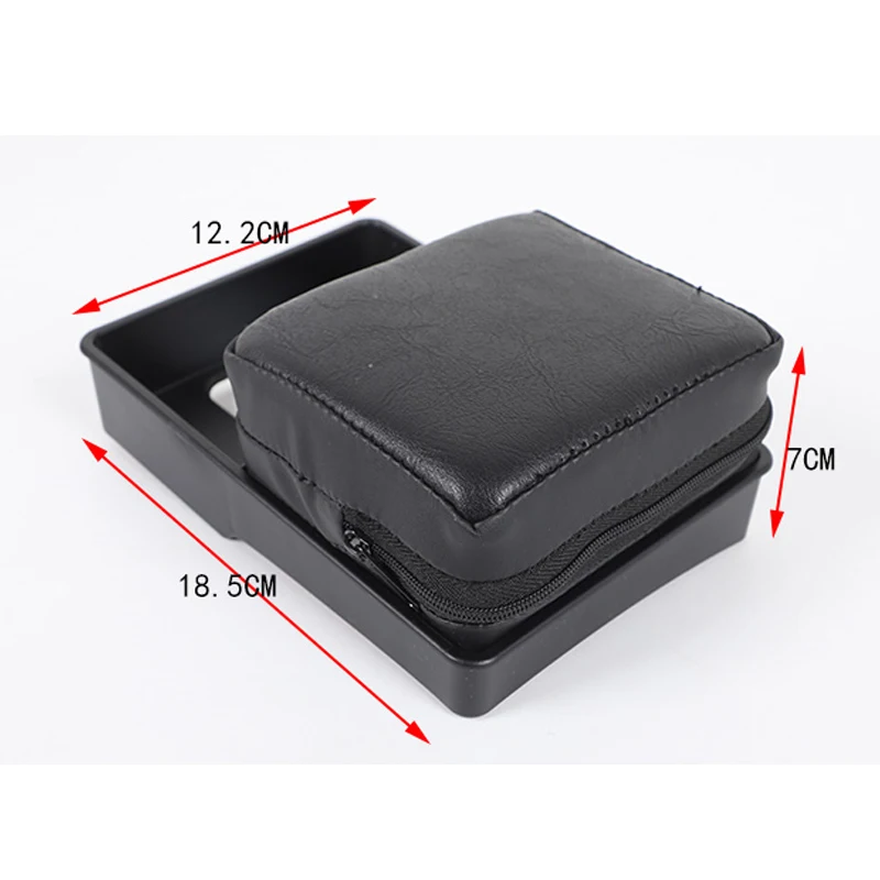 

For Toyota 86/Subaru BRZ 2022+ Car central control storage box ABS+fabric Armrest box booster cushion interior accessories