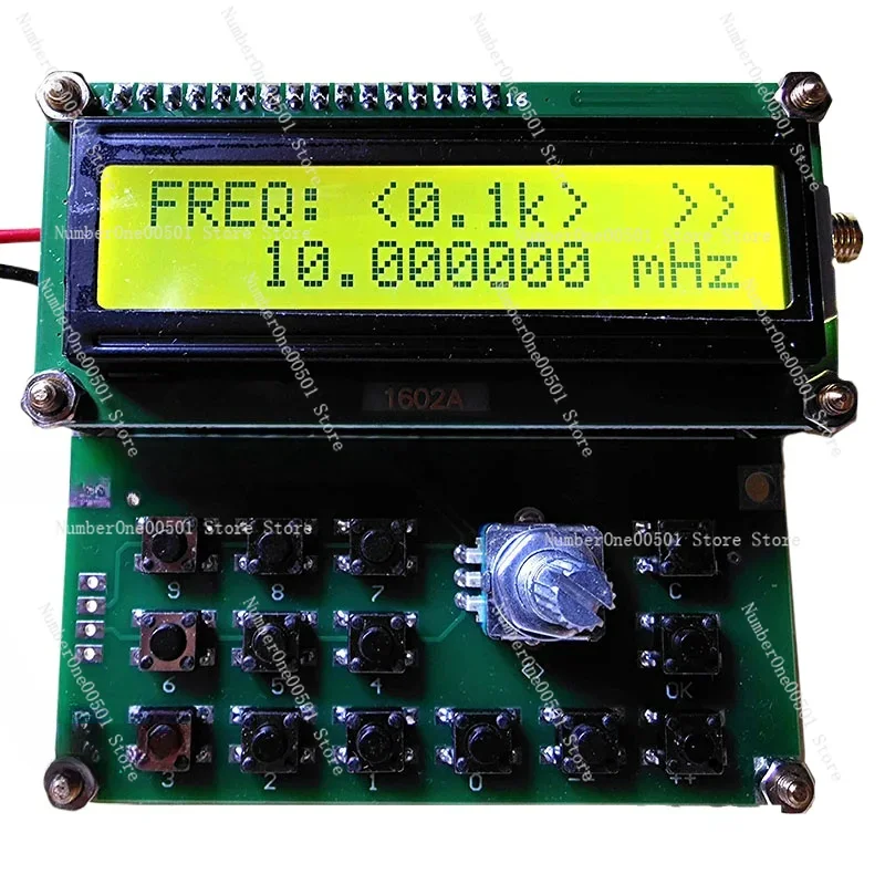 AD9834 VFO source 0.05mHz--40mHz simple signal source Sine wave DDS Signal generator for HAM radio Amplifier