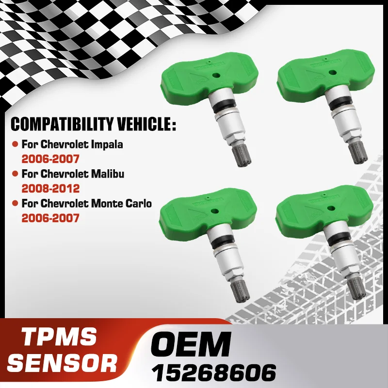 

Car Tire Pressure Monitoring System For Chevrolet Impala 2006-2007 Chevrolet Malibu 2008-2012 Chevrolet Monte Carlo 2006-2007
