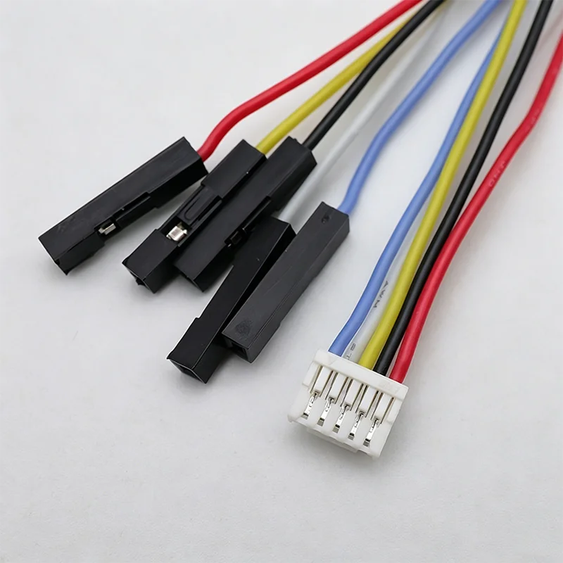 10pc Silicon 1.0 1.25 SH MX GH To Dupont-Female1P Terminal Wire High Temperature Resistant Silico Wire Flight Control Drone Wire