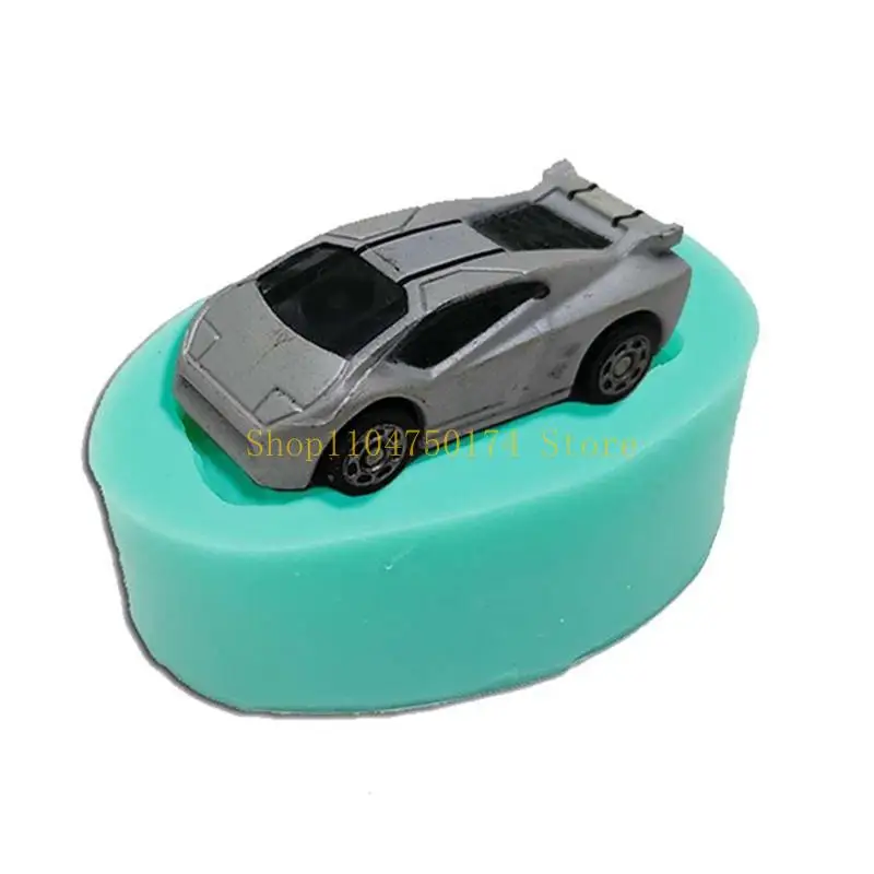 Cookie Fondant Vehicle Mold Silicone Christmas Biscuit Cutter Moulds Car Baking Accessories top sale