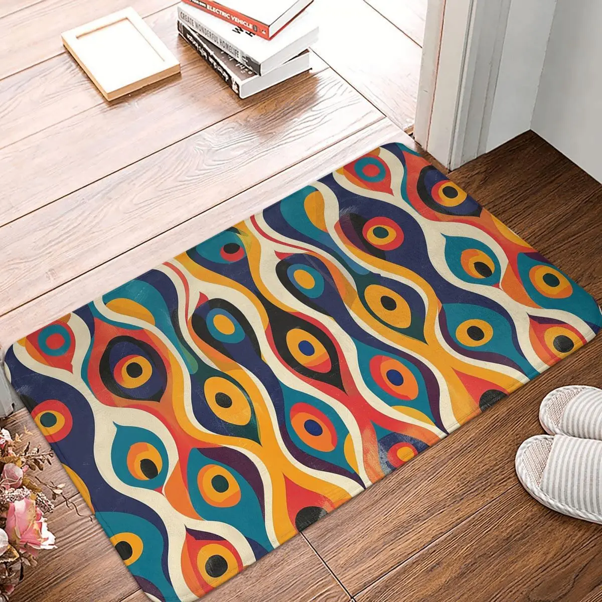 The Art Of The Simple And The Sincere Non-slip Doormat Floor Mat Cushion Carpet Rug for Kitchen Entrance Balcony Footpad Mats