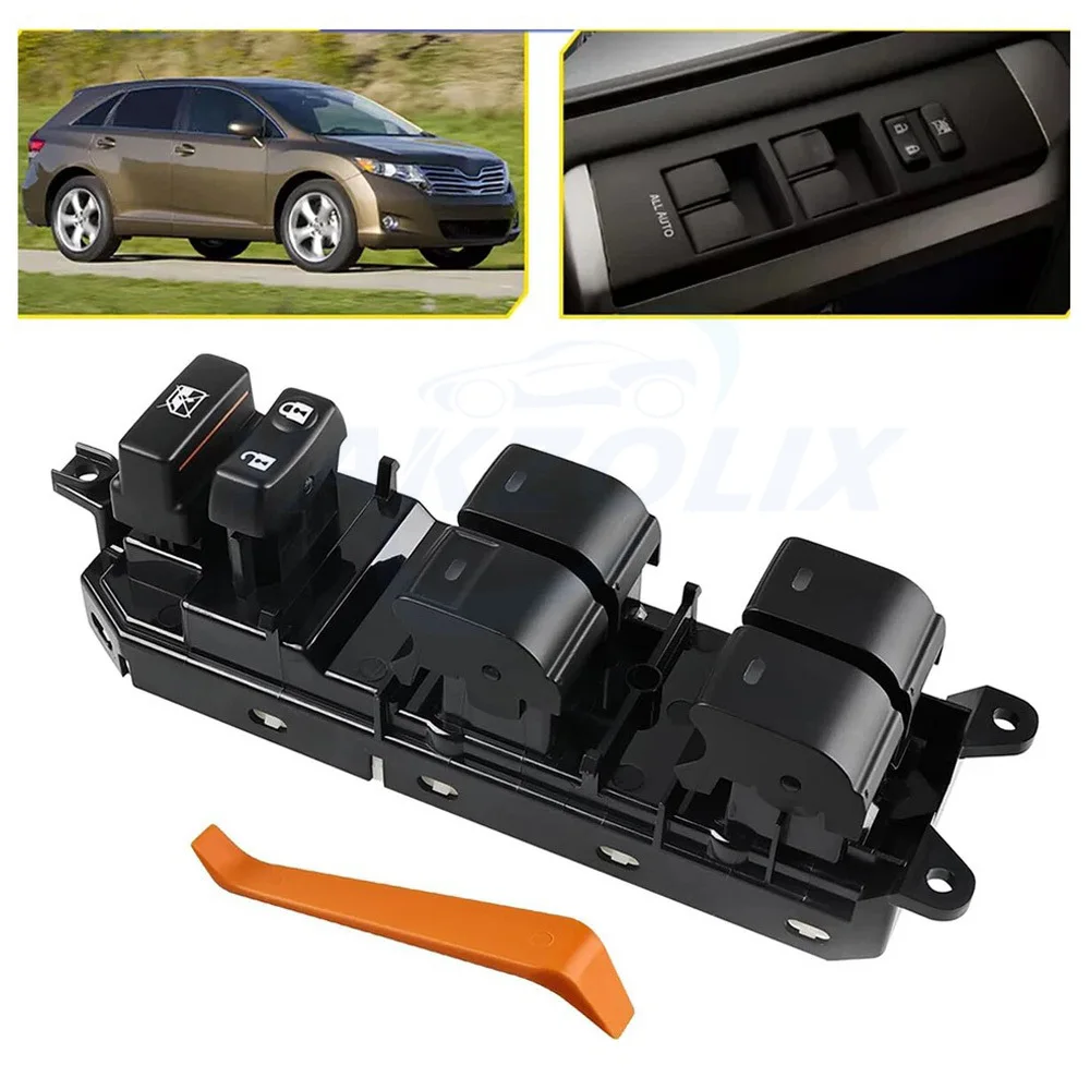 84040-33100 LHD Electric Power Window Control Switch Lifter Button for Toyota Camry Prius Land Cruiser Venza Lexus CT200h