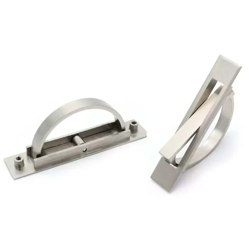 Tatami hidden handles, aluminum alloy door inset handles, telescopic spring-operated knob-style furniture handles