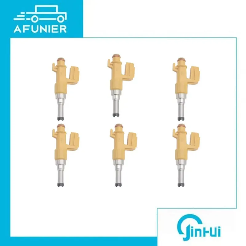6Pcs Fuel Injector Nozzle For Camry Sienna Tacoma Highlander Avalon ES350 RX350 RX450h OE No:823209-09330,23250-39325